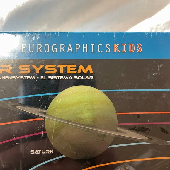 NIB Childrens 100 Pc Jigsaw Puzzle The Solar System Boy or Girl Steam Science - Picture 3 of 16